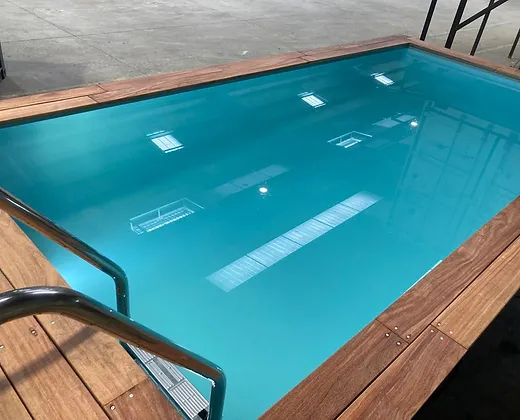 40-Fuß-Schwimmbadcontainer
