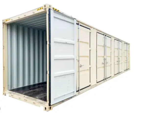High Cube Container 40 Fuß 4 Seitentüren