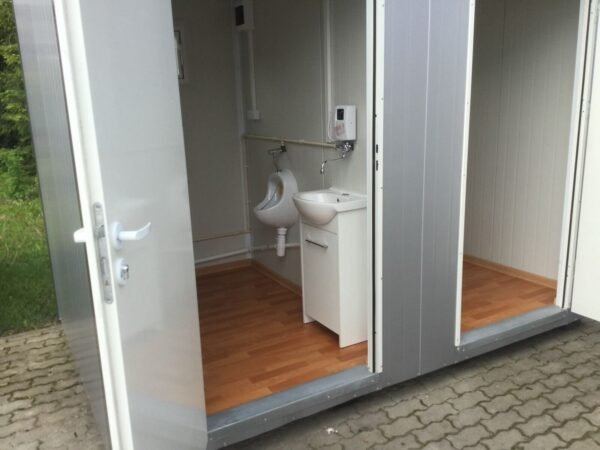 Sanitärcontainer WC-Container WC Doppelkabine WC-Container NEU