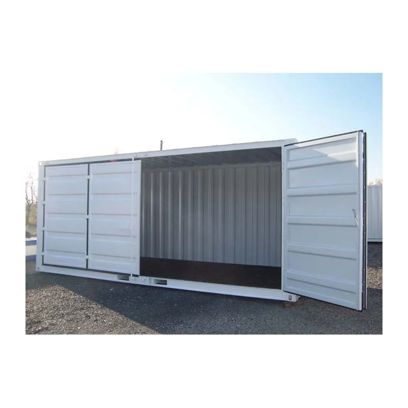 Container 15′ Lagerung mit offener Seite