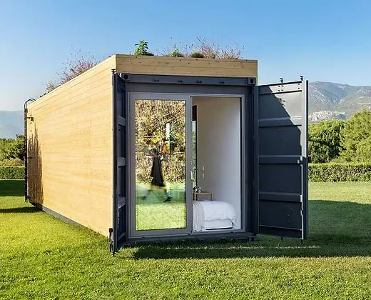 Bewohnbarer Container